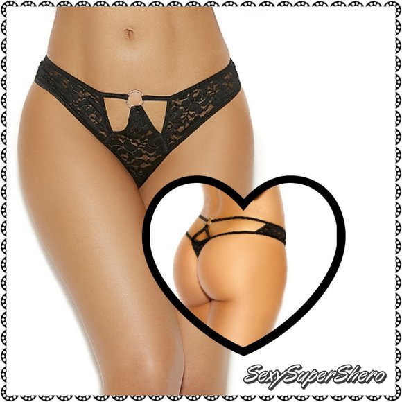 Sexy SuperShero Other - 🆕Love Lace O-Ring Lingerie Thong